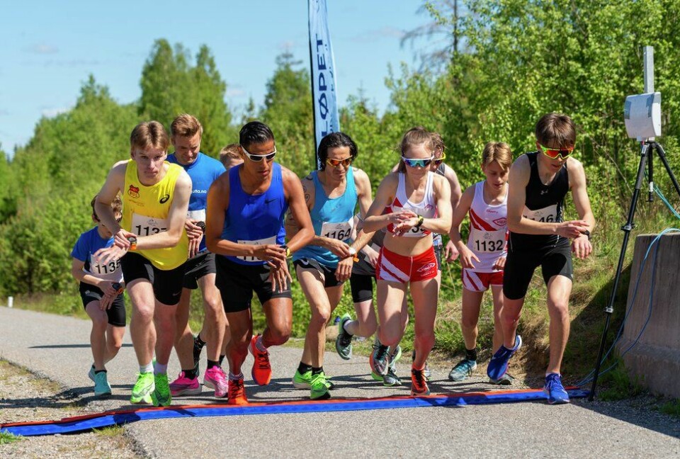 Folkehelse: Det å være fysisk aktiv er godt for folkehelsa. Foto: Samuel Hafsahl Perseløpet 5km - Jørgen Russnes, Emilie Mo, Fredrik Halsbog, Rodrigo Belda