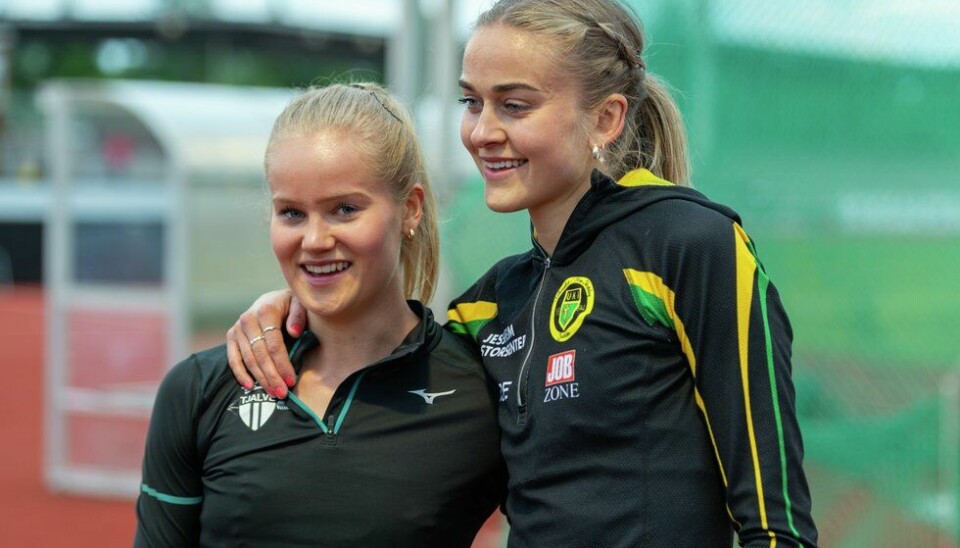 KS - Heat1 - Sæten Amalie, Edland Malin (Foto: Kondis/Samuel Hafsahl)