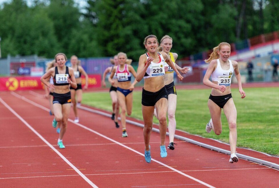 NMC 2020 1500m KS - Heat1 - Våg Sigrid Jervell, Haugen Ina Halle NMC 2020 1500m KS - Heat1 - Våg Sigrid Jervell, Haugen Ina Halle