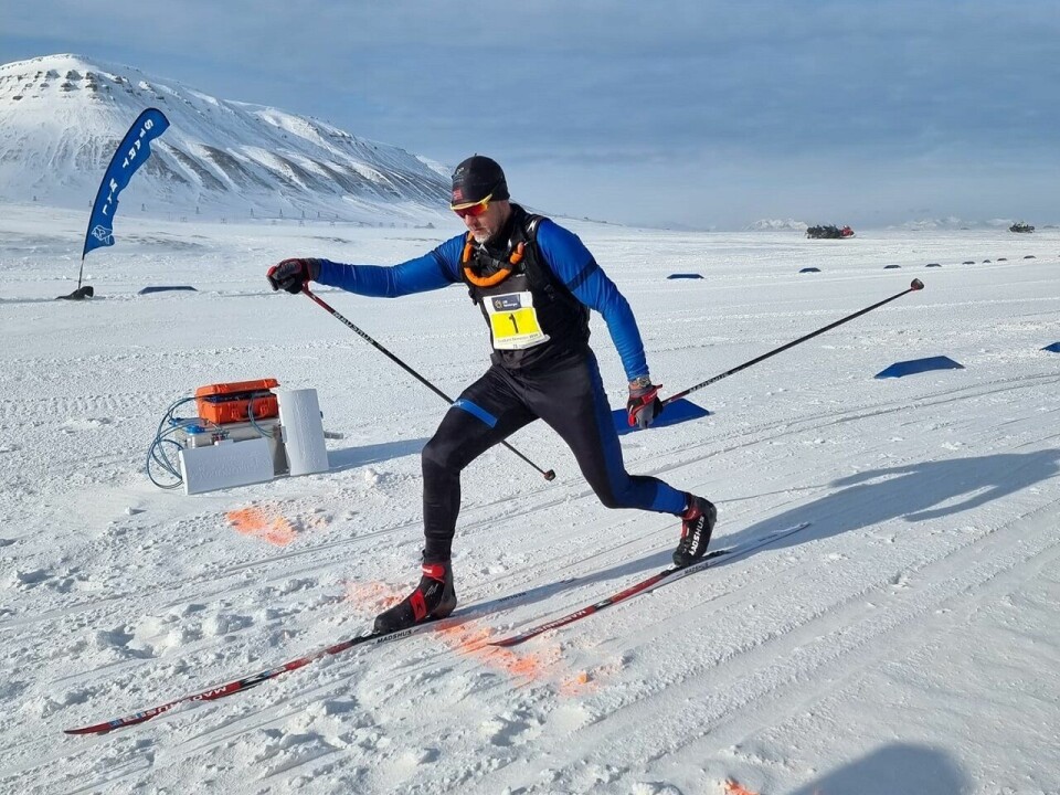 Justyna Kowalczyk-Tekieli og Petter Soleng Skinstad vant Svalbard Skimaraton