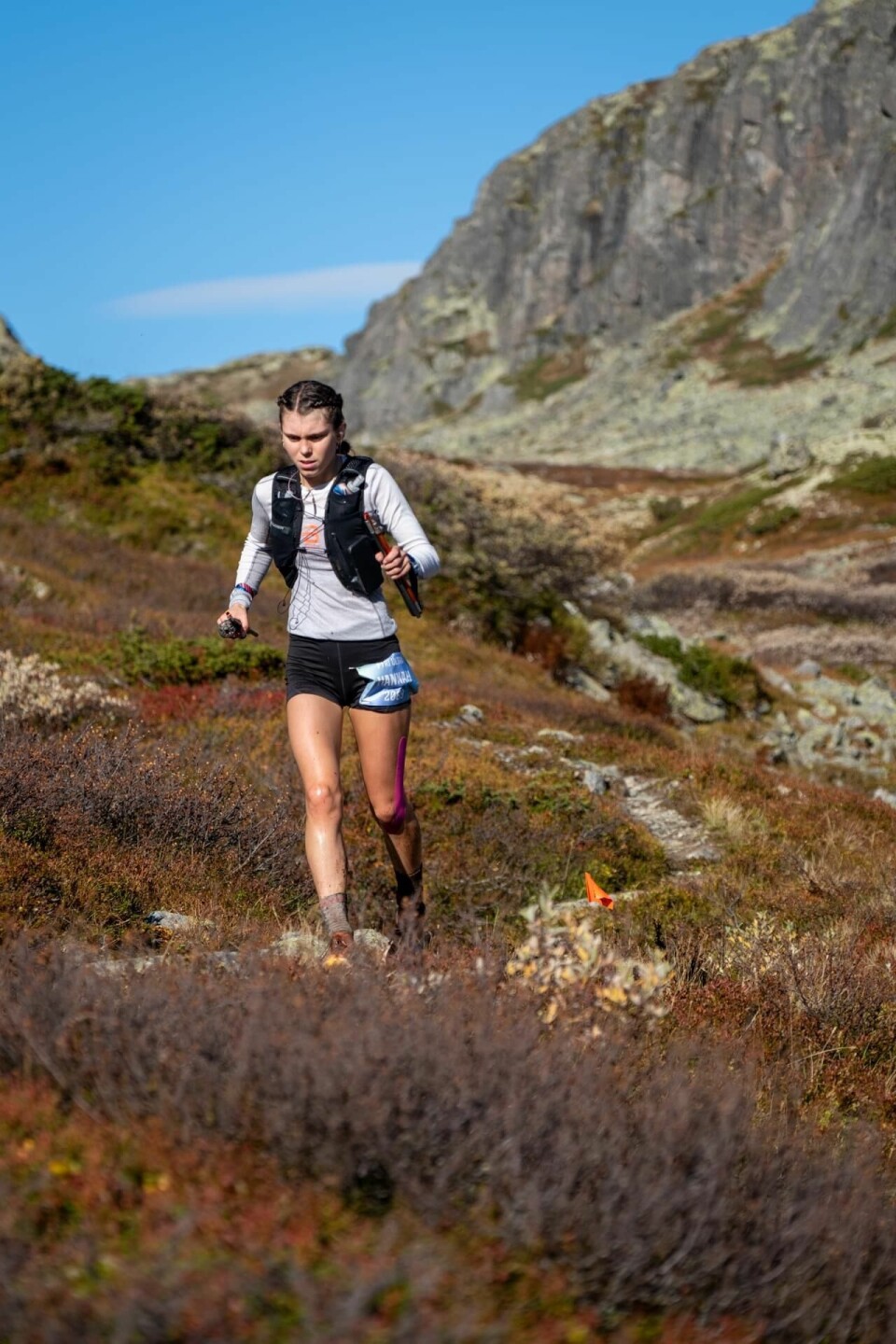 Hannah Bentzen, som løper for SK Vidar, har løpt mange løp av ulik karakter. Dette blir første start i Stockholm Marathon. (Foto: Ian Corless)