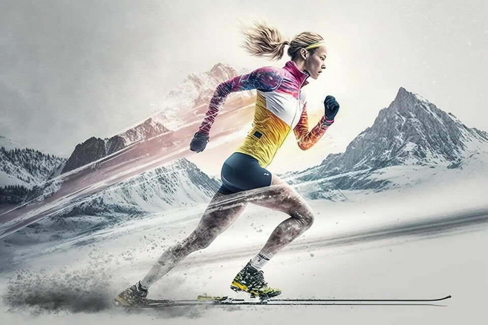 Etter å ha sett en del på skihopp og langrenn fra VM, så er jeg veldig takknemlig for enkelheten ved å løpe. (Illustrasjon: Tom-Arild Hansen) Etter å ha sett en del på skihopp og langrenn fra VM, så er jeg veldig takknemlig for enkelheten ved å løpe.