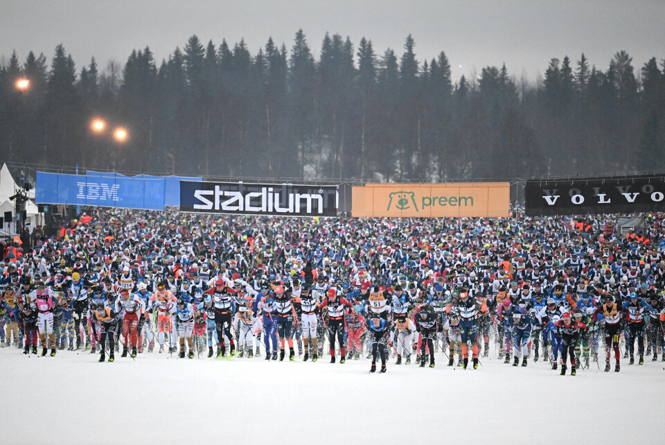 Starten i 2024. (Foto: Vasaloppet)