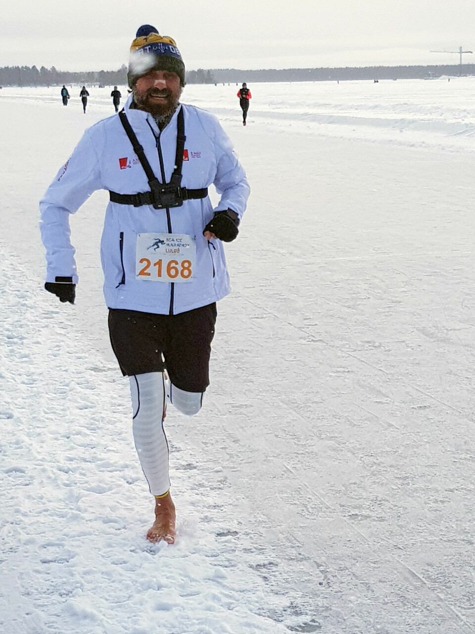 Pawel Durakiewicz stilte uten løpesko og sokker. (Foto: Anders Wikström)