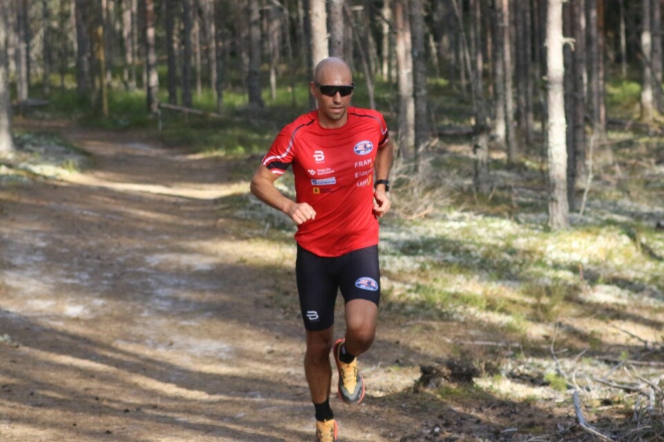 Fredrik Andersen Lindstad var nest best i to av løpene og sammenlagt. (Foto: Kjell Aril Andersen)