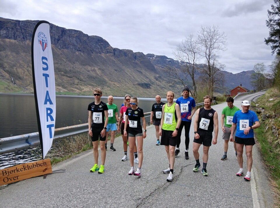 Klar for start. (Foto: Olav Samland)