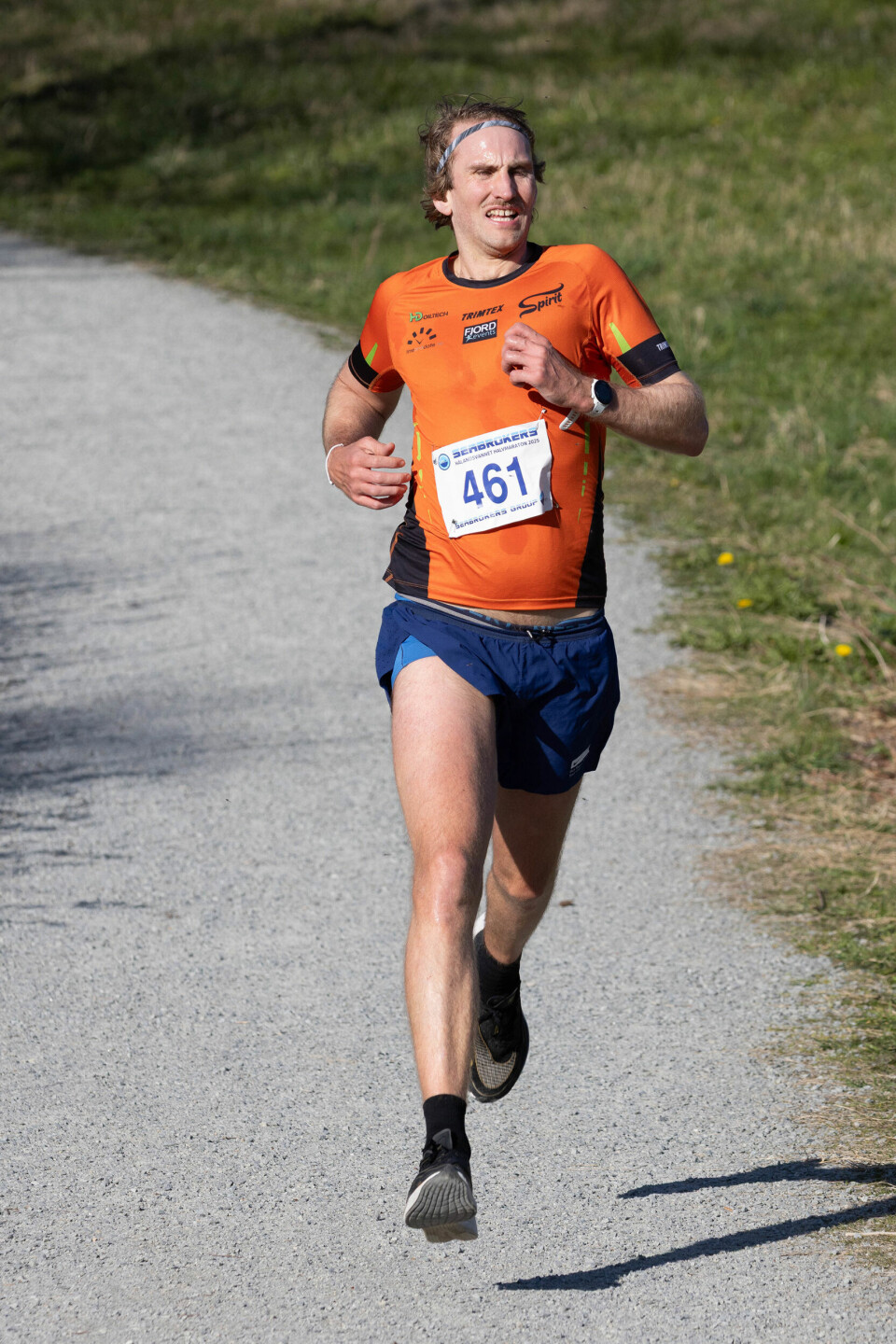 Thomas Asgautsen ble nummer to på 7 kilometeren (Foto: Tore Melberg)