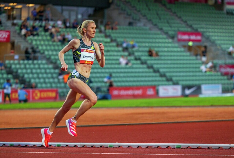Karoline Bjerkeli Grøvdal stiller til start på 5 km i Norgesløpet i morgen. (Foto: Samuel Hafsahl) Karoline Bjerkeli Grøvdal stiller til start på 5 km i Norgesløpet i morgen. (Foto: Samuel Hafsahl)