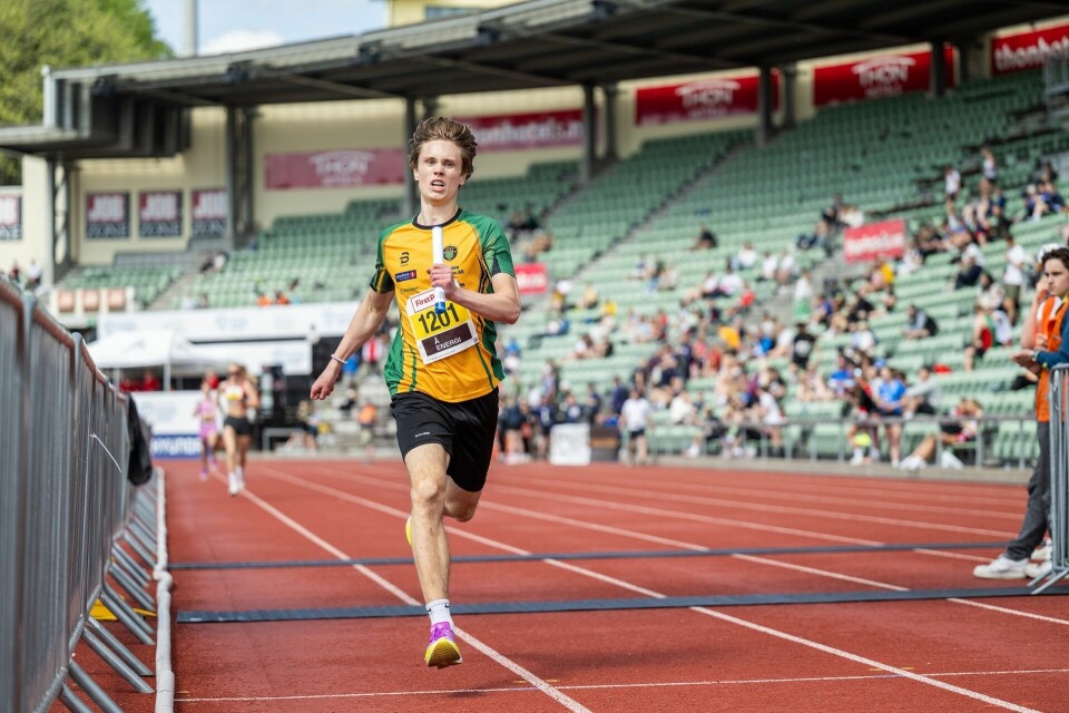 Sondre Søgård Lehmann fører Ullensaker/Kisa inn til nok en seier. (Foto: Samuel Hafsahl)