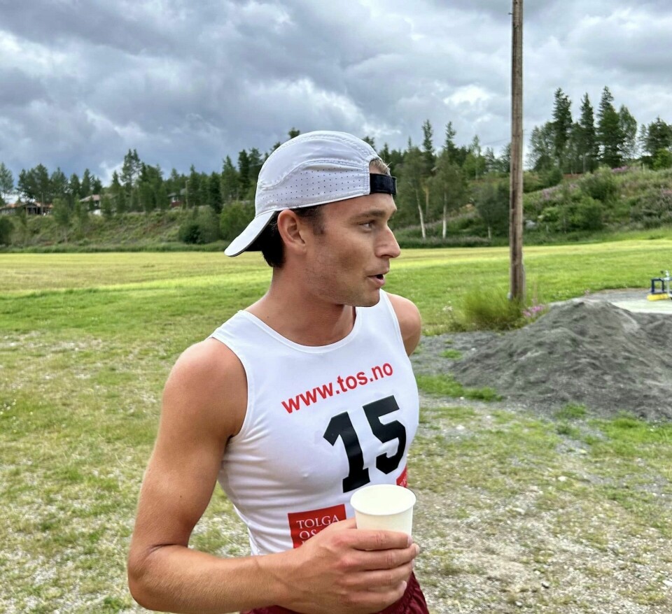 Kristian Lied Olsen ble klar vinner av 10 km i fjor og tok opp arven etter far Terje med hele åtte triumfer på den samme distansen på Tolga. (Foto: arrangøren)