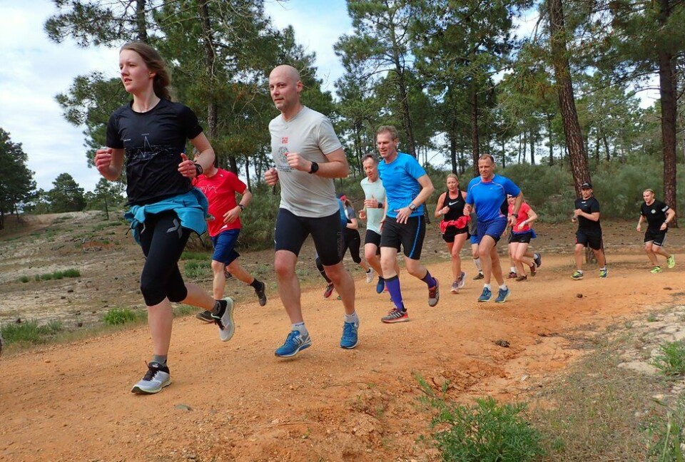 Det viktigste er selskapet på treningsturen skriver Tim Bennett. Bildet er fra en Kondistur med Springtime i Portugal (Foto: Marianne Røhme) På Kondistur med Springtime i Portugal