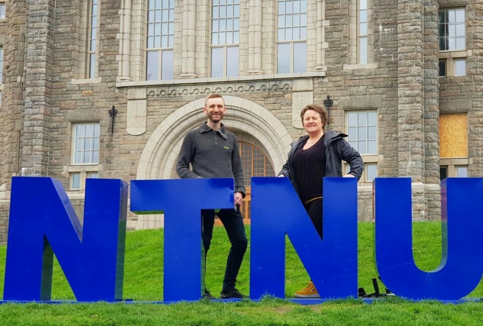 Forskerne Audun Havnen og Linda Ernstsen ved NTNU har nå publisert sin første artikkel fra forskningsprosjektet der Kondis-medlemmenes psykiske helse og fysisk aktivitet har blitt undersøkt. (Foto: NTNU) Audun Havnen og Linda Ernstsen ved NTNU