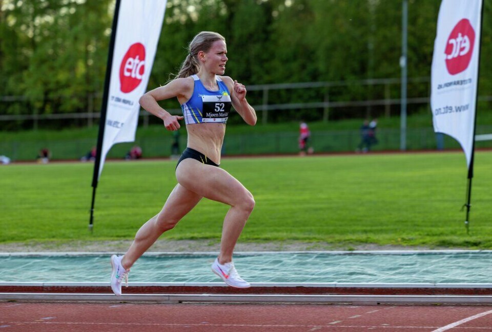 Hanne Mjøen Maridal imponerte i Wien maraton. Her fra Per Halle Invitational i 2021. (Foto: Samuel Hafsahl) Per Halle Invitational - 3000m KS A-heat - Hanne Mjøen Maridal Strindheim Il (52)