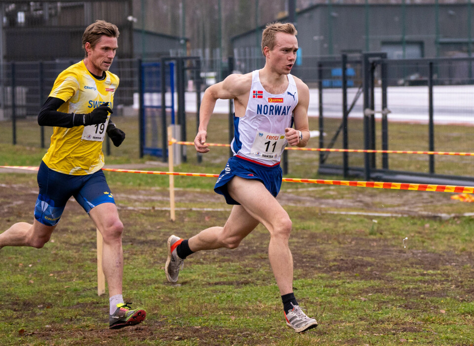 Kasper Fosser med sølv under nordisk mesterskap i terrengløp kasper-fosser-duell.jpg