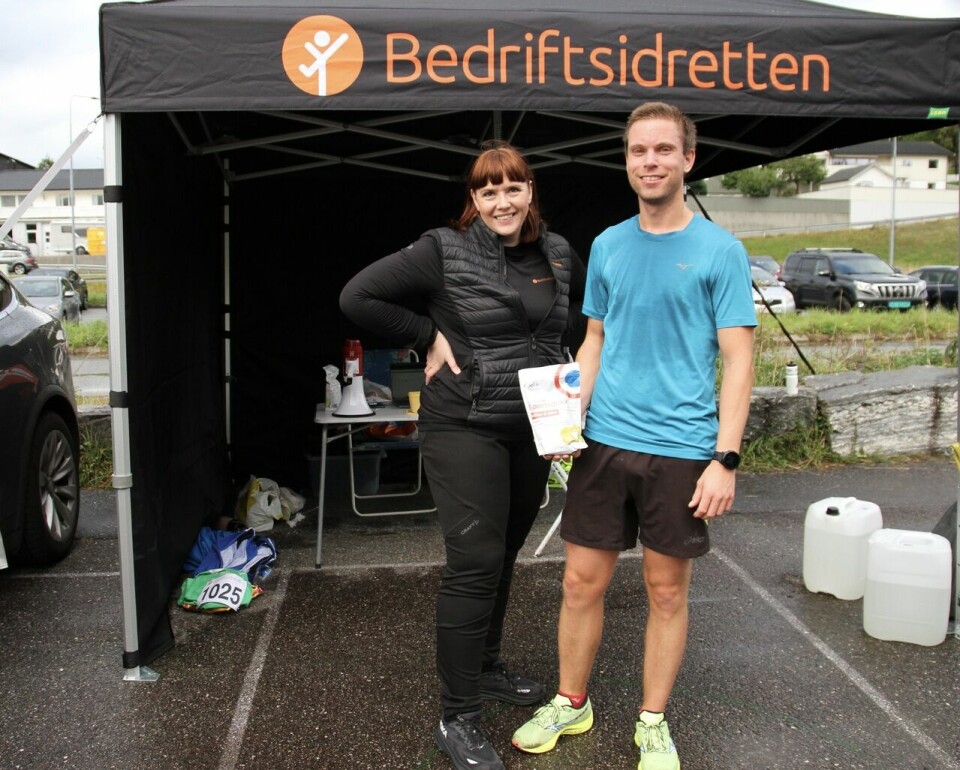 Det siste sommerløpet i Ålesund blei i dag arrangert på Lerstad Vinneren_10km