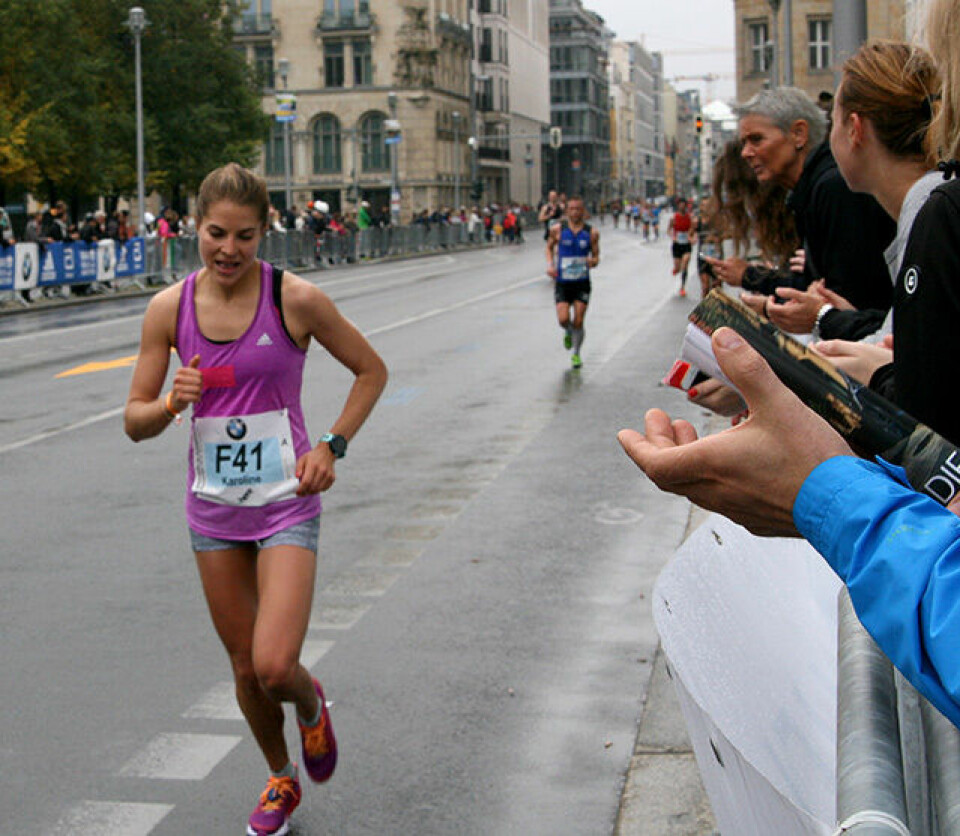 Ingen verdensrekord, men mange gode norske resultater i Berlin F41_Karoline_Moen_Guidon_IMG_6007.jpg
