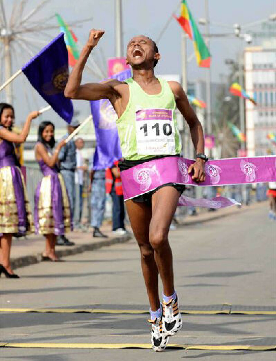 13 fra Knarvik løp Great Ethiopian Run