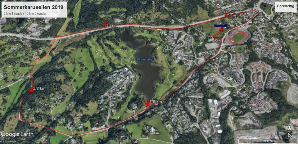 Ny løype for Head Energy Sommerkarusell kontrollmålt Sommerkarusellen 2019 Løypekart ver 2.2.jpg