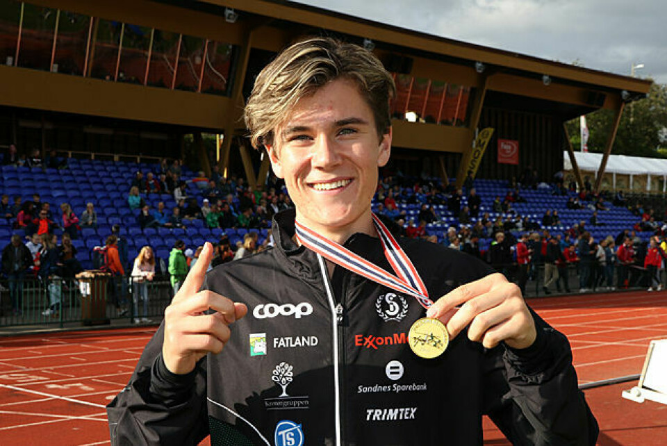 UM i mål - Trippel-gull til Ziesler, Hjelmeset og Myking Jakob Ingebrigtsen sier ikke nei-takk til et UM-gull heller
