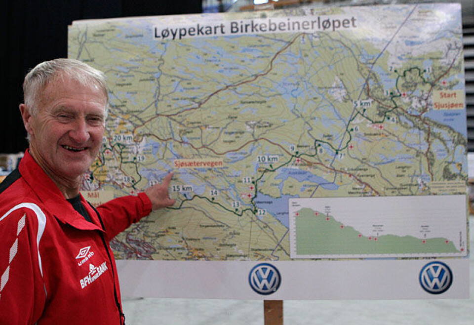 Mange løpere og mange løp i Birken