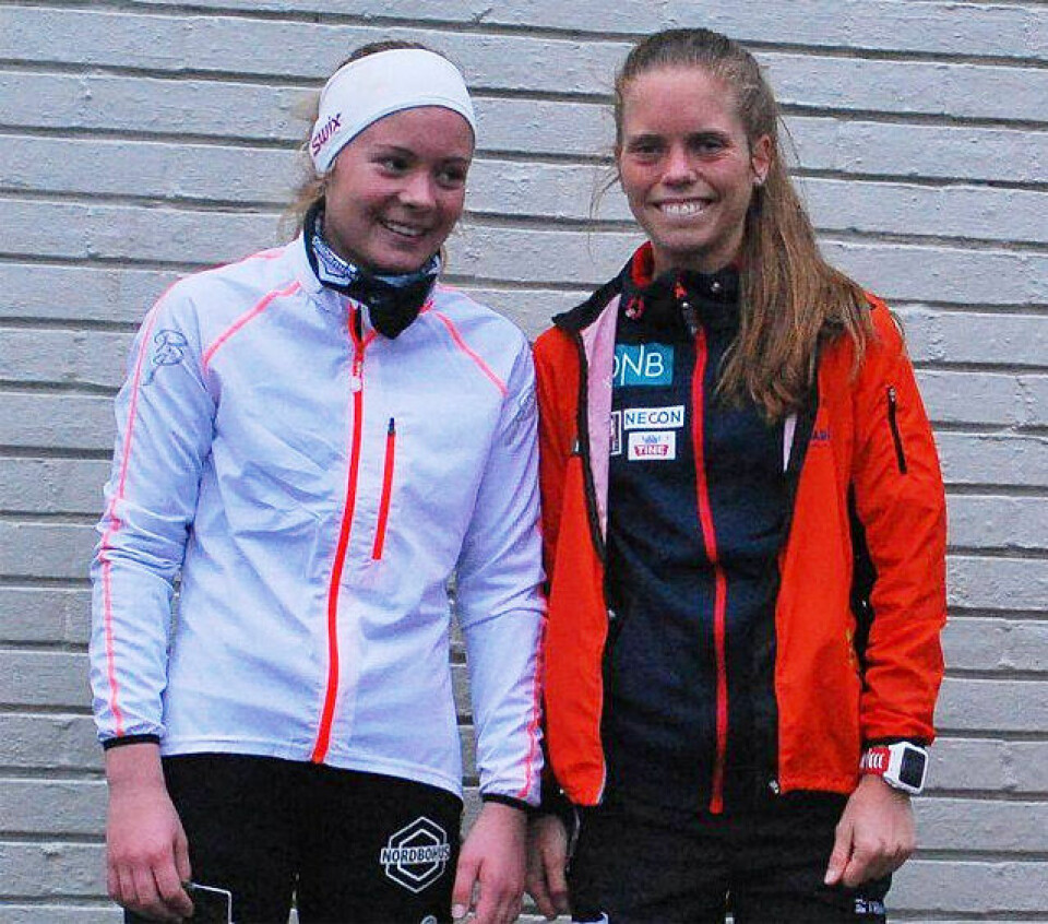 Jakob Ingebrigtsen og Elise Molvik vant BDO-mila på Ålgård Damepallen_1_og_3.jpg