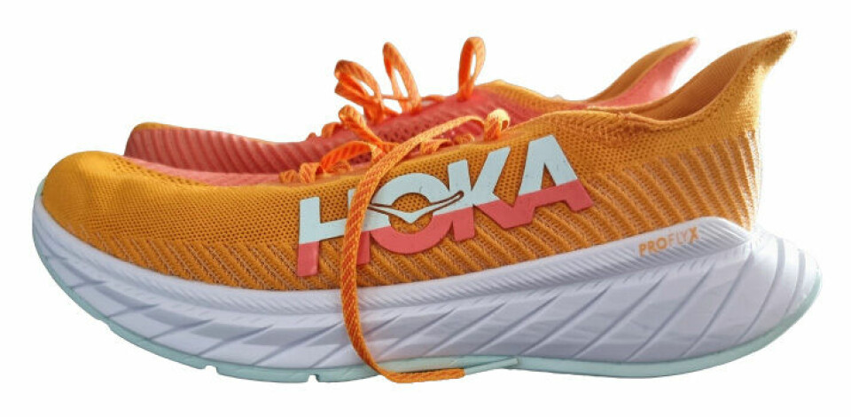 Hvilke supersko gir best løpsøkonomi? Hoka_Carbon_X3.jpg