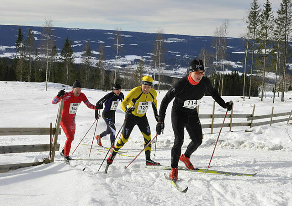 Røthe og Caspersen Falla best