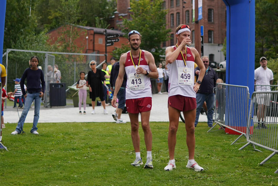 Sigrun Gjølberg og Ulrik Lolland vant 10 km i Christian Frederik-løpet vinnere-herrer-5km.jpg