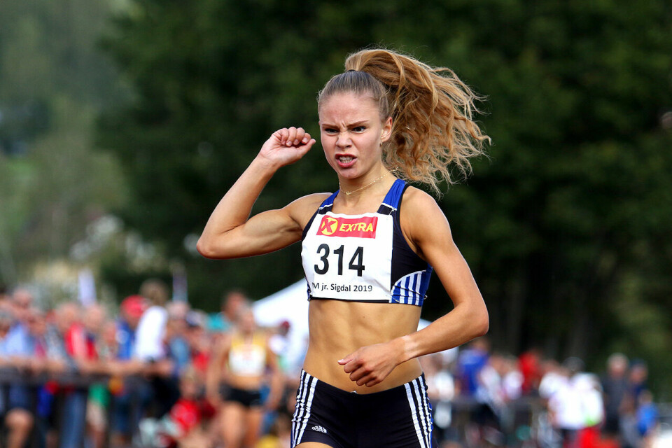 Synnøve Antonsen Torp satte pers og tok gullet i U23-klassen på 800 m 3J6A5695