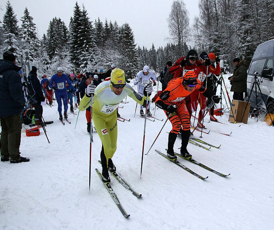 Dammen og Krüger vant Sørkedalsrennet Arne_Post_Kjetil_Hagtvedt_Dammen_utfra_Start_IMG_3245.jpg