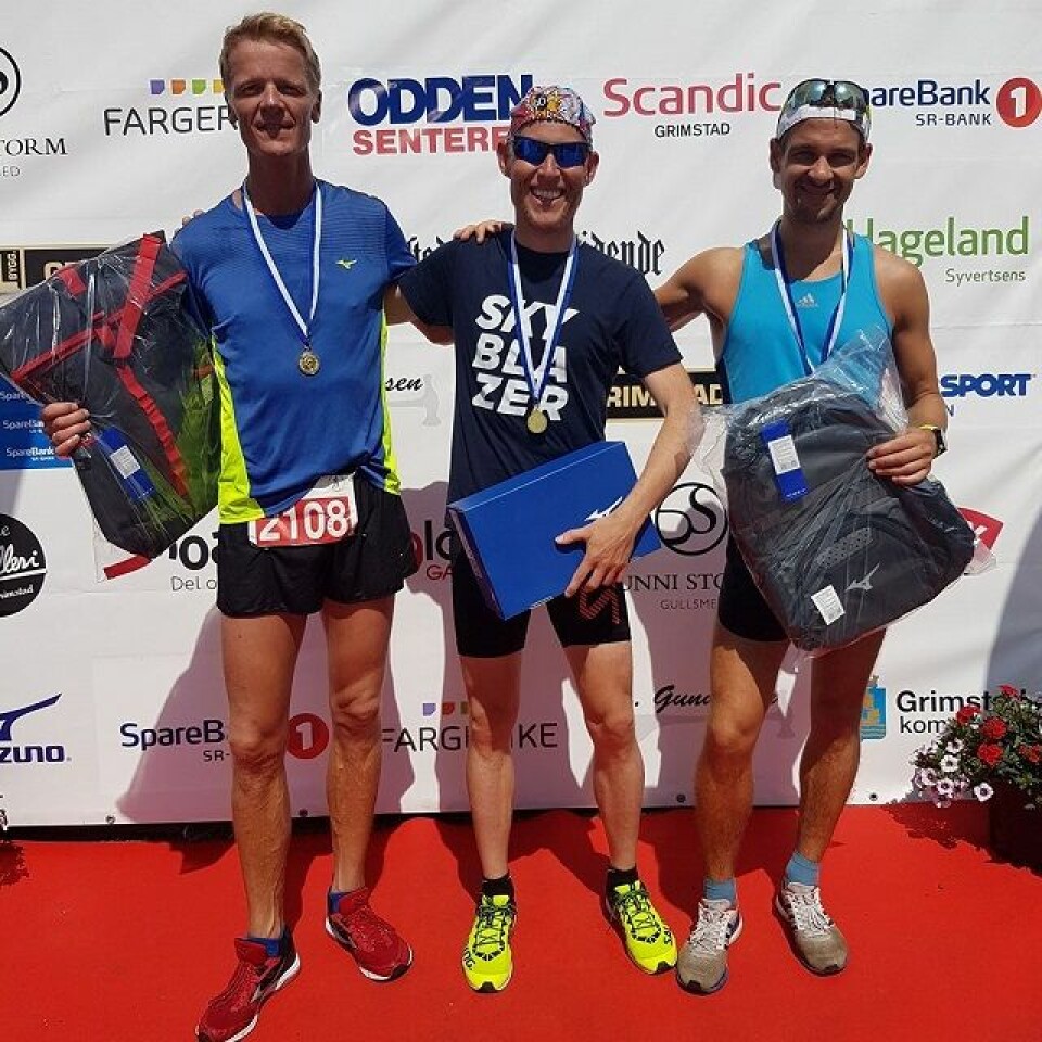Ekstra mange vinnere i Grimstad Maraton Pallen_21km_menn.jpg