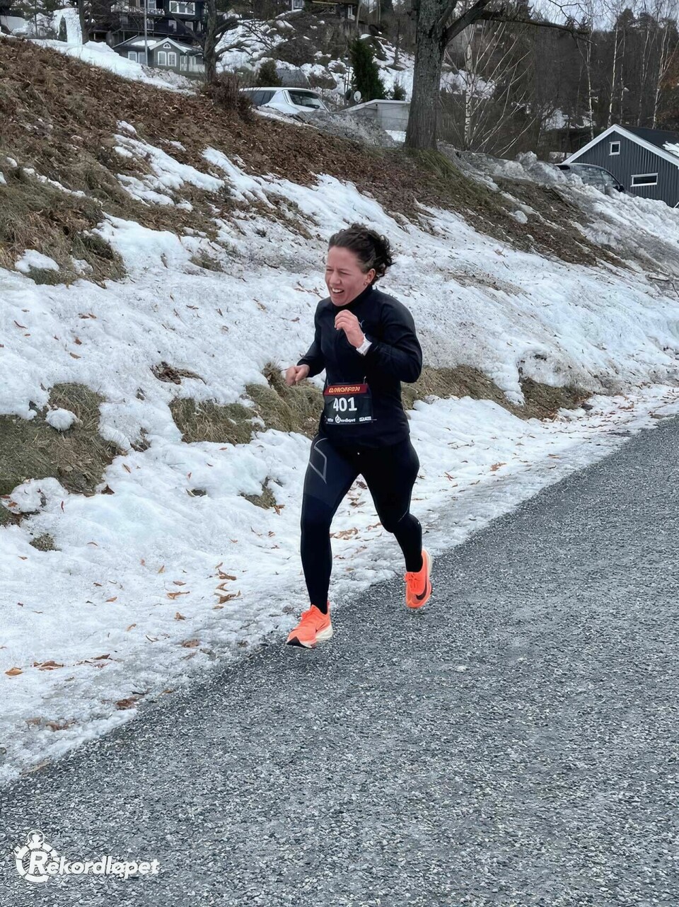 Rekordløpet åpnet ny sesong med 5 km og 10 km 401-hanne-winger-pedersen.jpg