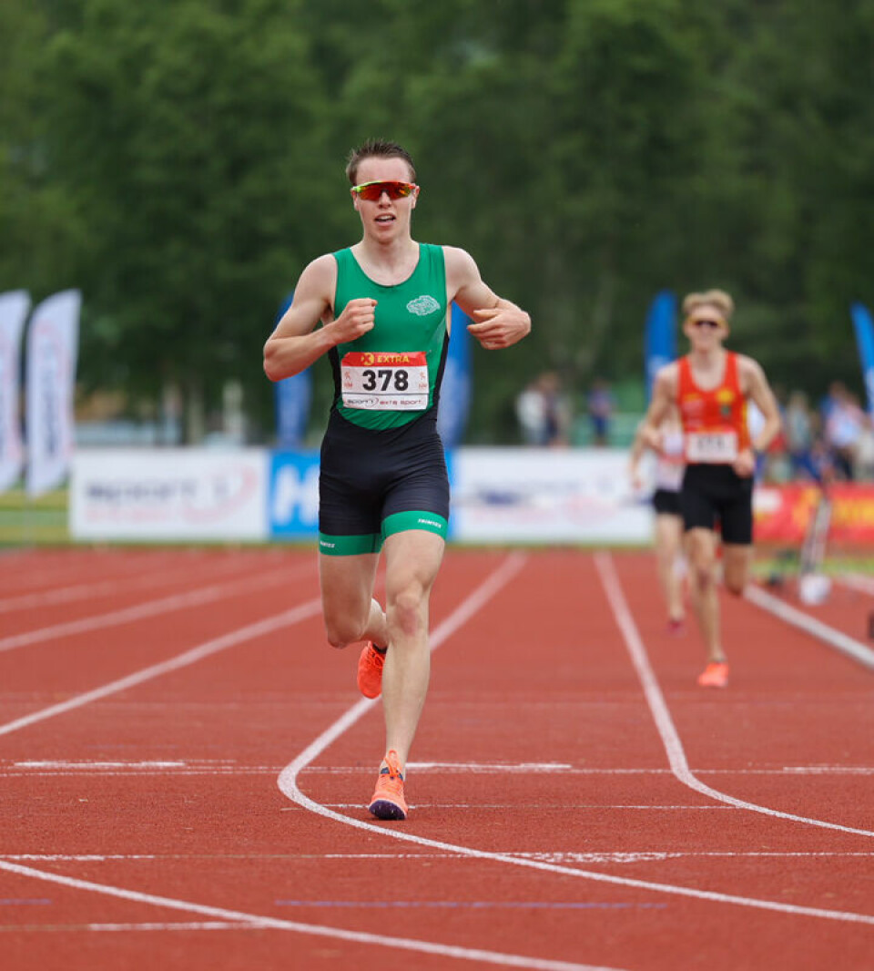 Fredrik Sandvik gikk for VM-krav og NM-tittel, men glapp på begge Vebjørn_Hovdejord.jpg
