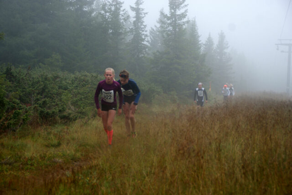 Turvoll og Lie best av 150 i tåka i Hafjell Opp Kort_jente_1.jpg