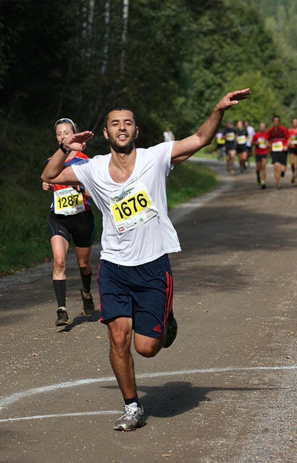 1199 fullførte het Nordmarkstraver Farid_Ighoubah_NRK_IMG_5092.jpg