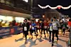 Startfeltet på halvmaraton under årets Mørketidsløp i Tromsø