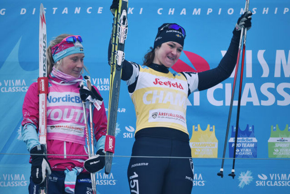 Kowalczyk og Kjølstad vant Åre-fjällsloppet i Ski Classics-finalen Unghdomstroeja_og_guletroeya_vinner_kvinner.jpg