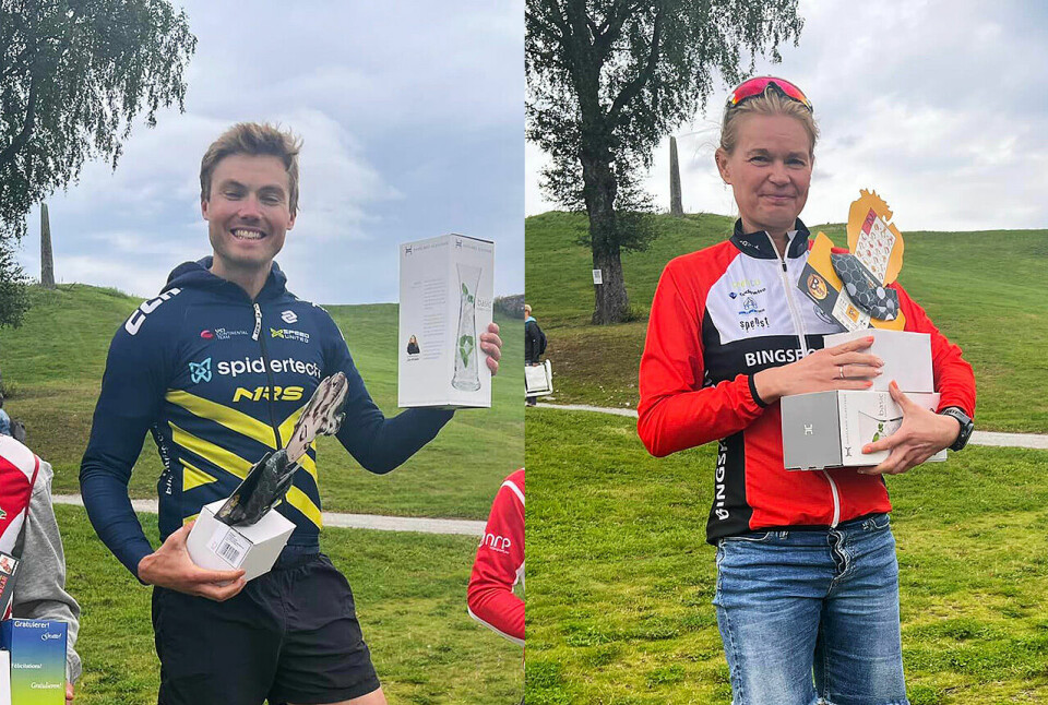 Kristian Klevgård og Cathrine Årstad Olsen vant den 25. utgaven av Grenserittet. (Alle foto: arrangøren) Kristian Klevgård og Cathrine Årstad Olsen vant den 25. utgaven av Grenserittet. (Alle foto: arrangøren)