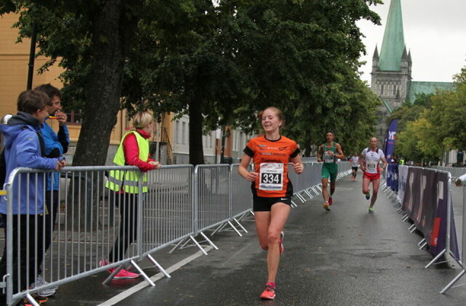 Marthe Katrine Myhre og Ebrahim Abdulaziz vant maraton-NM