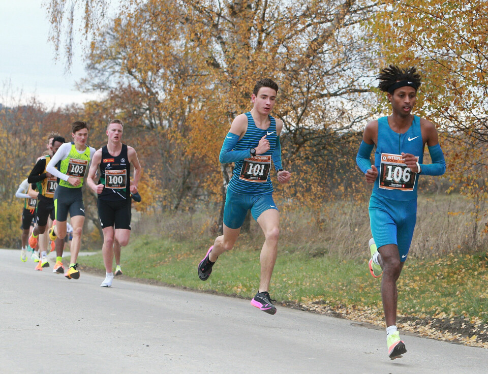 Karoline Bjerkeli Grøvdal og Narve Gilje Nordås vant Hytteplanmila 3km_tet_Rabi_Lillesoe_AZ3T7913.jpg