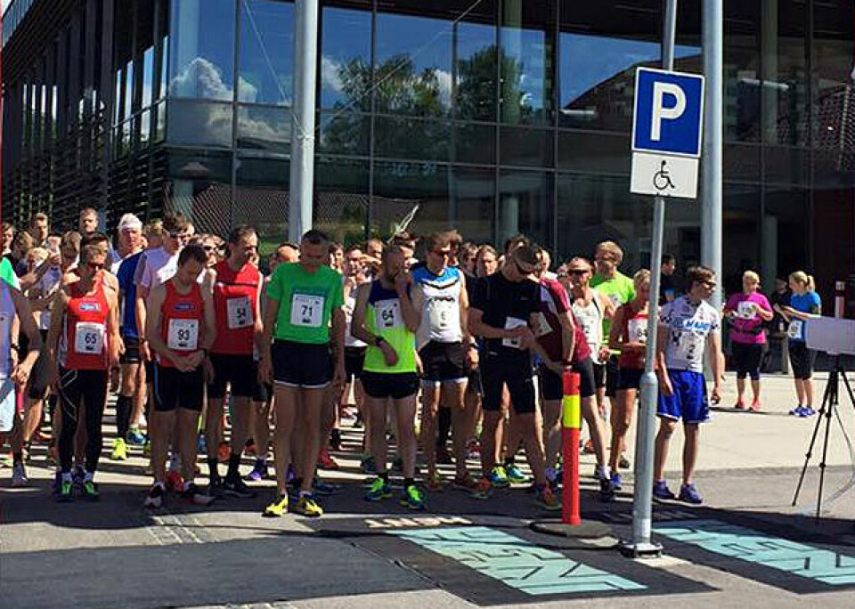 Espen Gundersen Rusten vant også Sentrumsgateløpet Start_10km.jpg