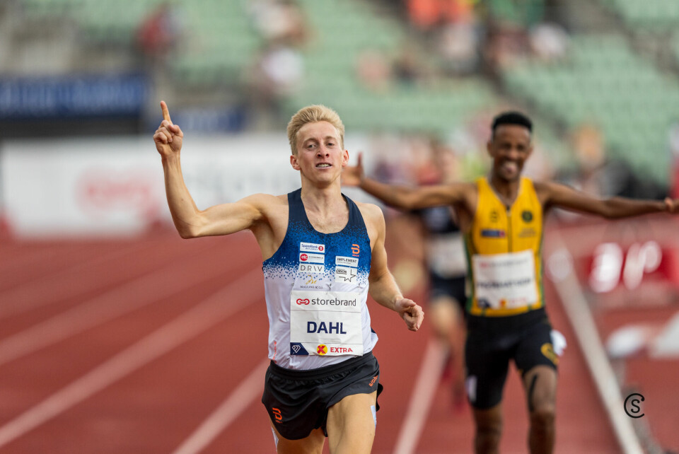 Even Brøndbo Dahl åpnet årets Bislett Games med seier og pers på 1500 m 1500men_finish_500371.jpg