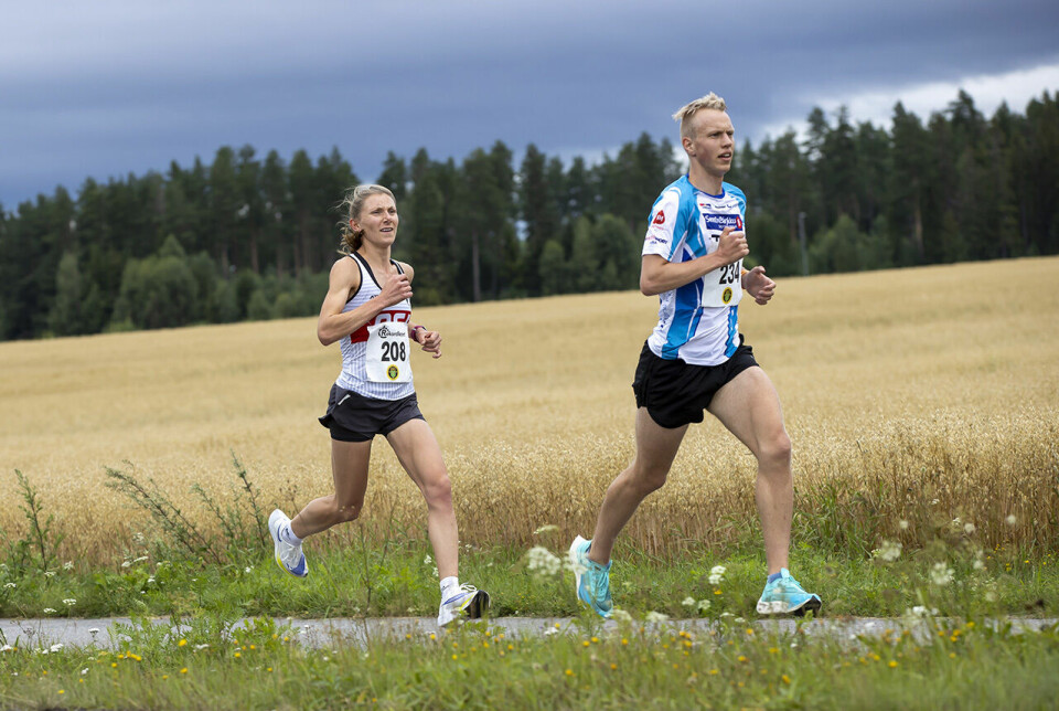 Sterke resultater i Rekordløpet på Gardermoen 10 km - Nummer 1 - Mathilde Theisen.jpg