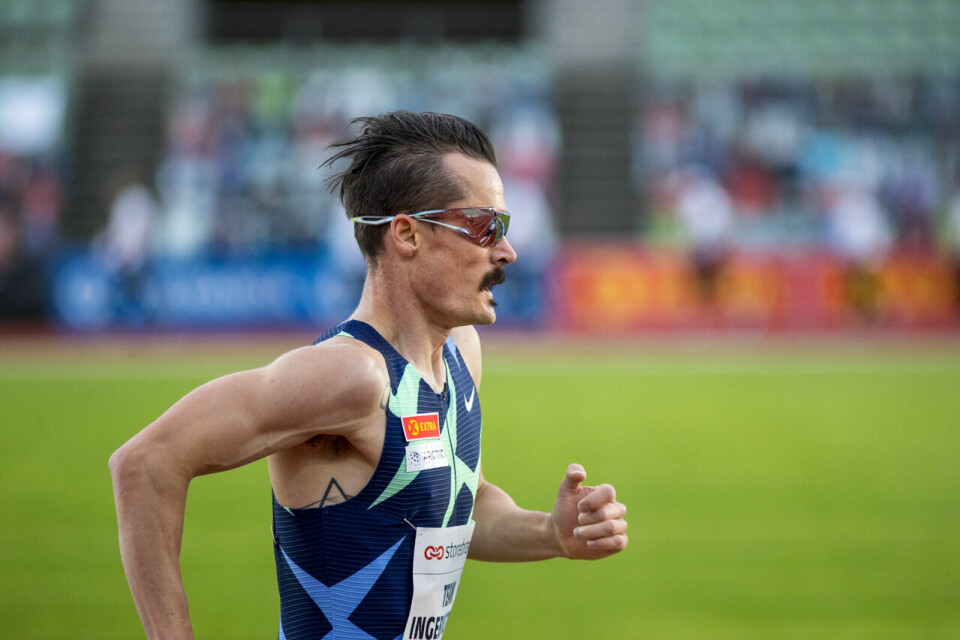 Jakob Ingebrigtsen vant greit under tøffe forhold i Diamond League-åpningen 02-henrik-second lap-2000m_menn_SC_7322.jpg