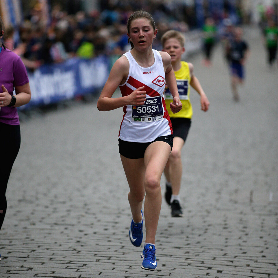 Deltakerøkning også på 5 kilometeren i Sentrumsløpet _25P7227_damevinner_5_km.jpg