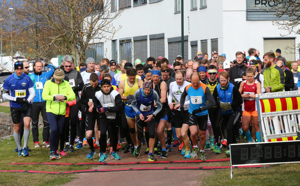 Fra starten på årets Påskemaraton. (Foto: Bjørn Hytjanstorp) Fra starten på årets Påskemaraton. (Foto: Bjørn Hytjanstorp)