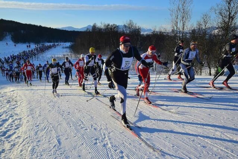 Silje Theodorsen og Runar Hermo til topps i Tromsø Skimaraton Startfelt
