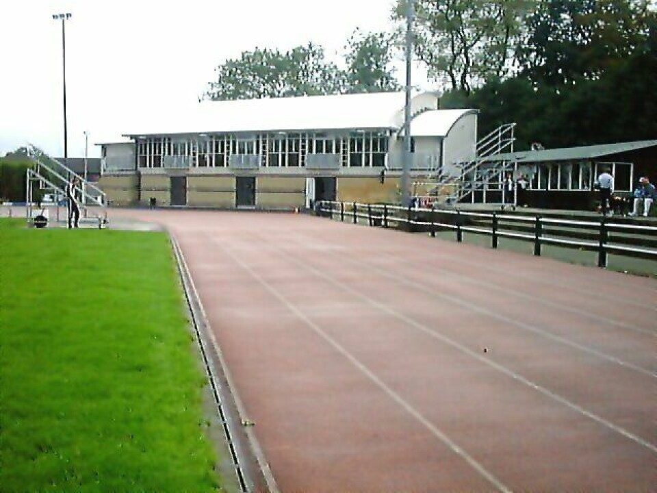 Sterk 1500 m av Dahle i Manchester.