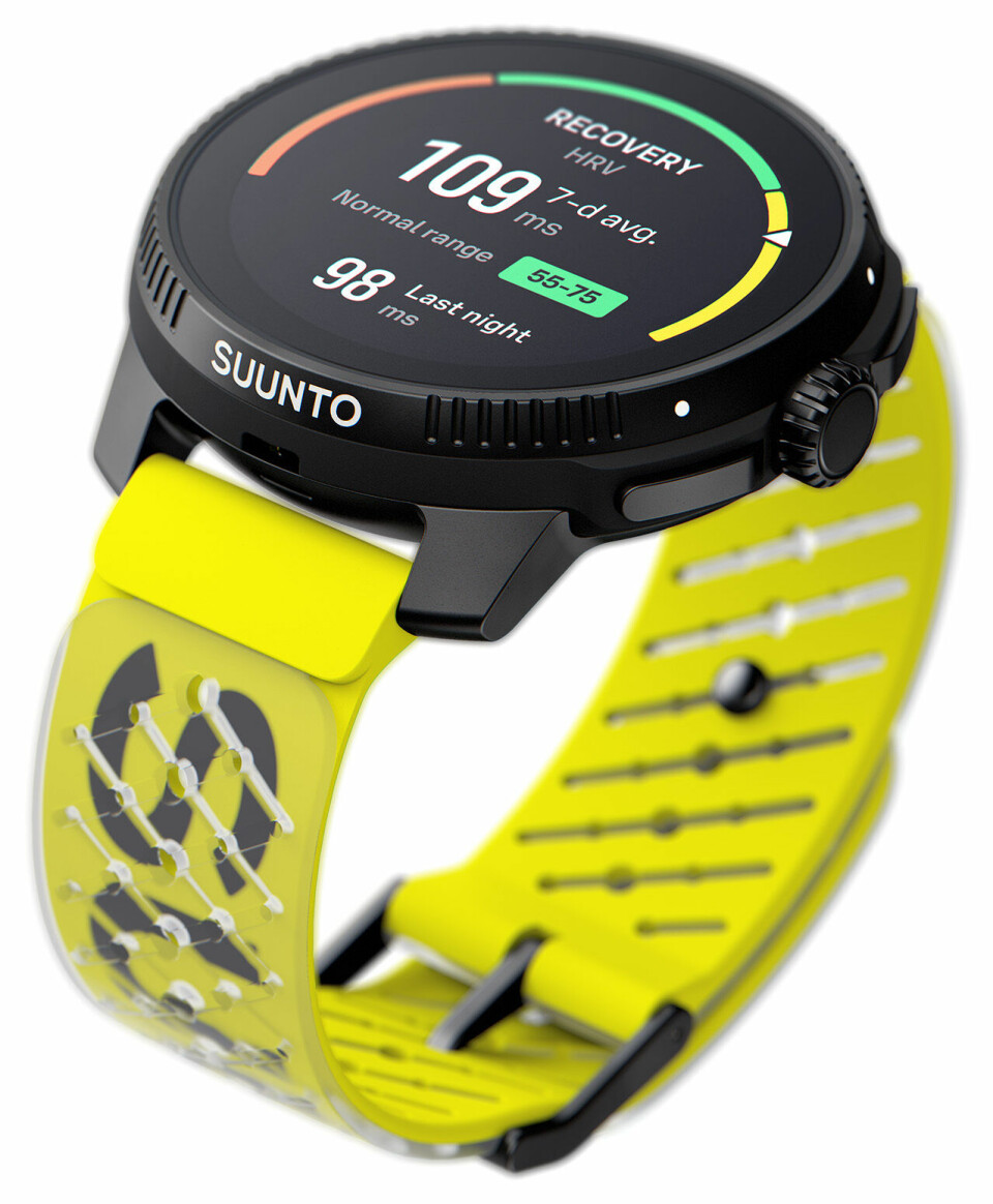 Suunto har lansert ny sportsklokke og hodetelefoner SuuntoRace_AllBlack_LemonYellow.jpg