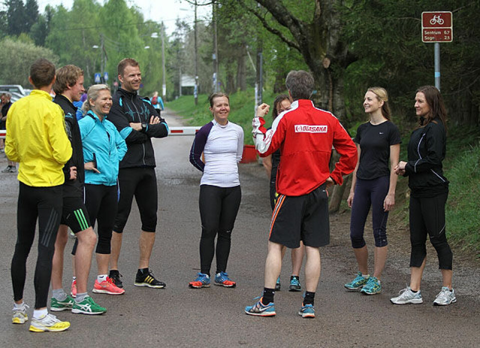 Løpegrupper for Oslo Maraton